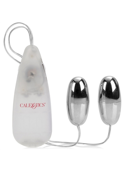 Duo d'oeufs vibrants Pocket Exotics par California Exotic