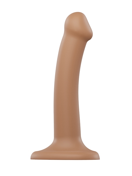 Dildo Semi-Réaliste Pliable Taille Small Caramel par Strap-on-Me