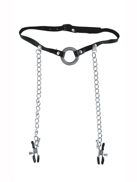 Limited O-Ring Gag and Nipples Clamps