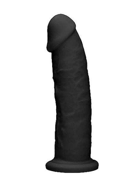 Dildo en silicone sans testicules de 22.8 cm Noir par Shots