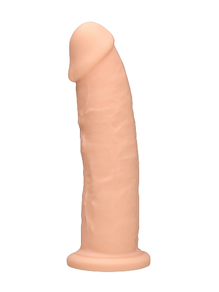 Dildo en silicone sans testicules de 19.2 cm Beige par Shots