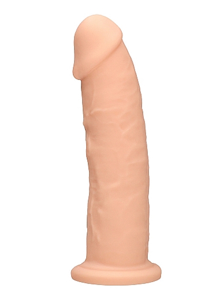 Dildo en silicone sans testicules de 22.8 cm Beige par Shots