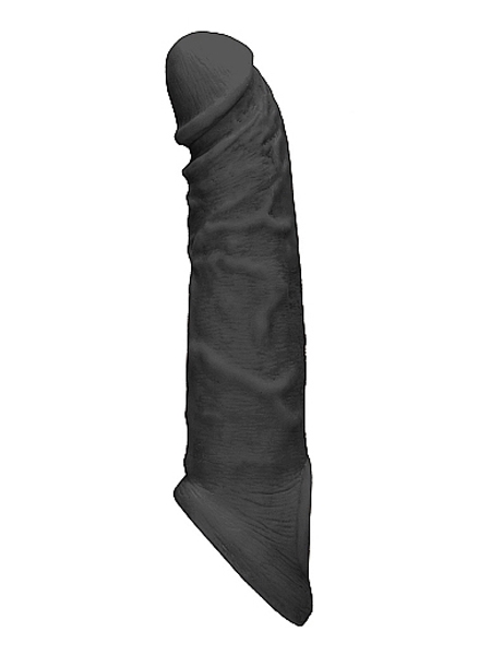 Manchon à pénis 8" Noir par RealRock
