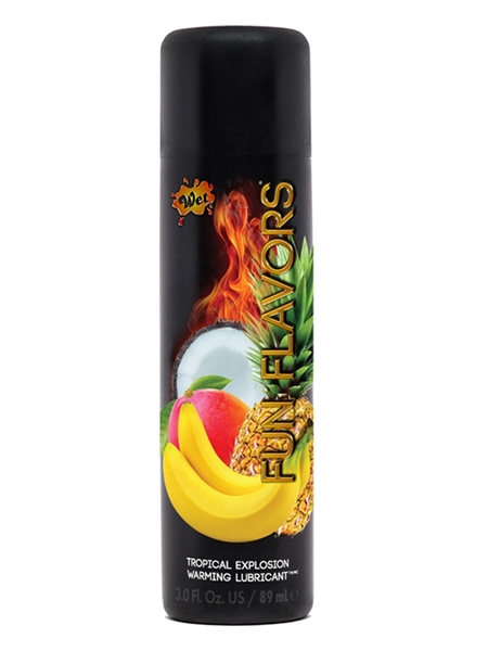 Wet Fun Flavors 4-en-1 Fruits Tropicaux 3 oz.