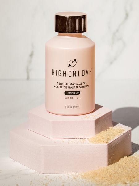 Huile à massage Sugar High par High On Love