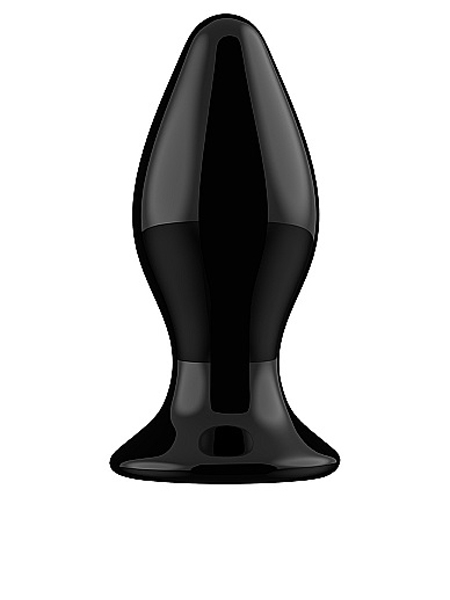 Stretchy - Vibrateur en Verre avec Ventouse et Manette de Chrystalino