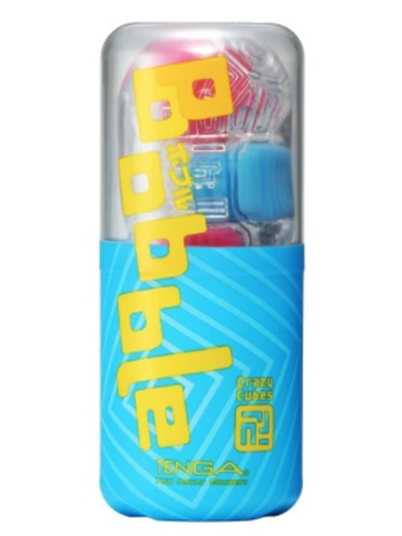 Tenga Bobble Crazy Cubes masturbateur design créé par Tenga avis