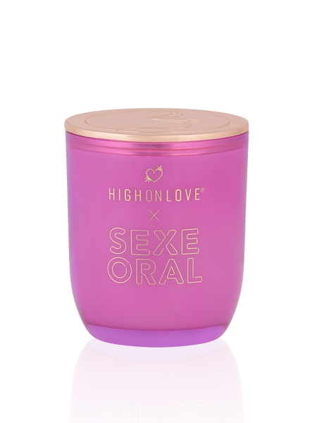 Bougie eucalyptus et pamplemousse High On Love X Sexe Oral