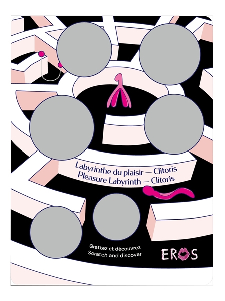 Gratteux Labyrinthe du Plaisir - Clitoris par Eros et Compagnie