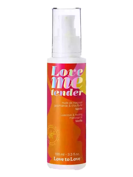 Huile à massage chauffante Love Me Tender Vanille par Love to Love