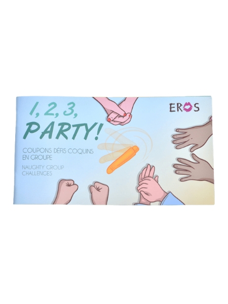 Livret de coupons-défis 1, 2, 3, PARTY par Eros et Compagnie