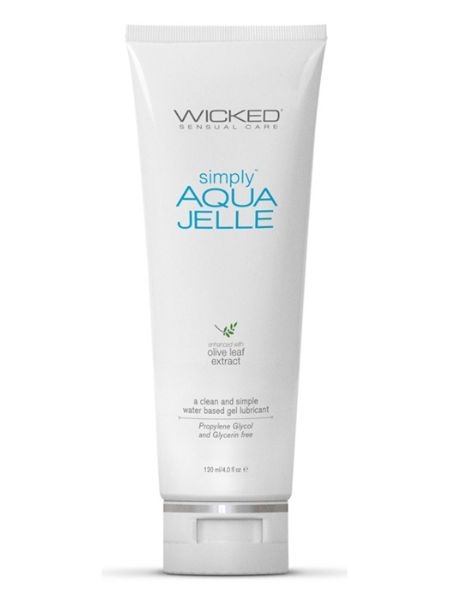 Gel Lubrifiant à base d'eau Simply Aqua Jelle 120 ml par Wicked